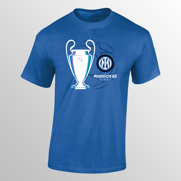 Munich 25 UCL Final Inter Milan T-shirt UEFA Club Competitions