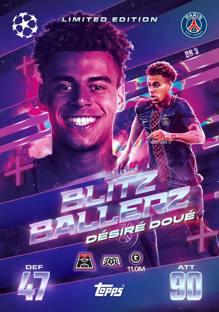 Match Attax Extra 2026 - Mega Tin #3 - Blitzballers