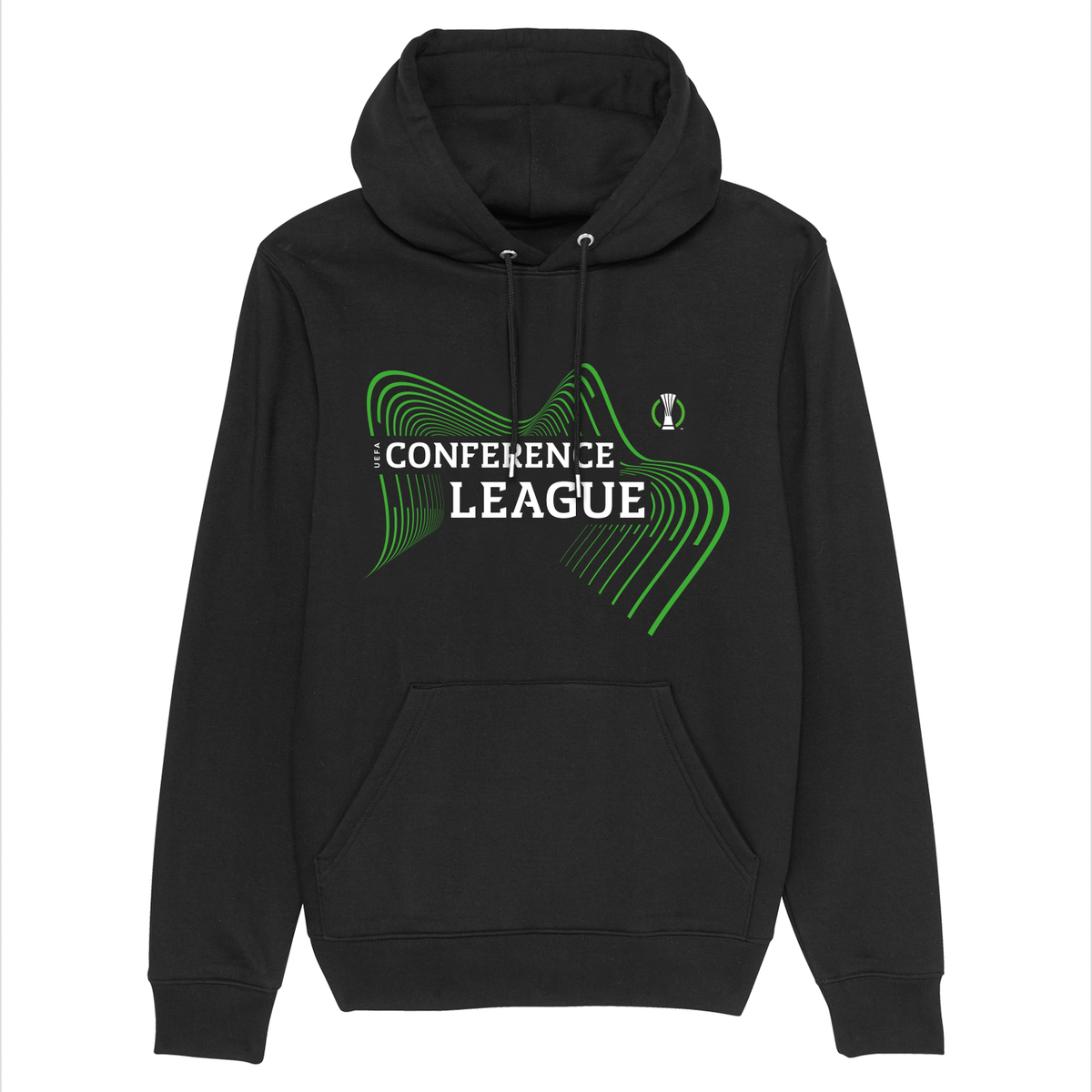 UEFA Conference League - Energy Wave Black Hoodie