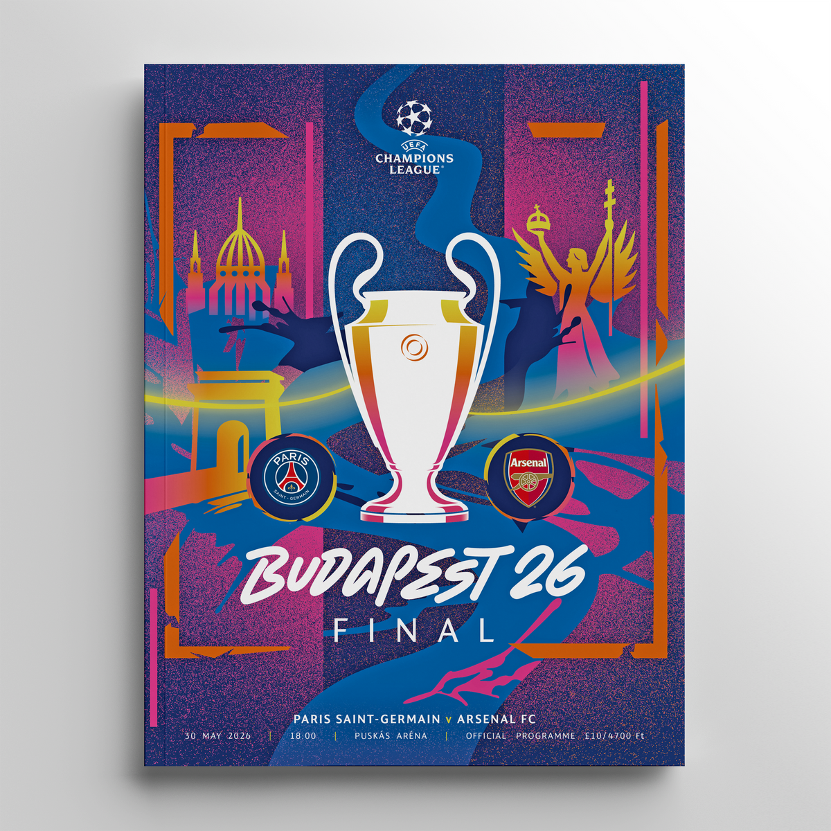 UCL Official Final 2026 Programme UEFA Club Competitions Online Store