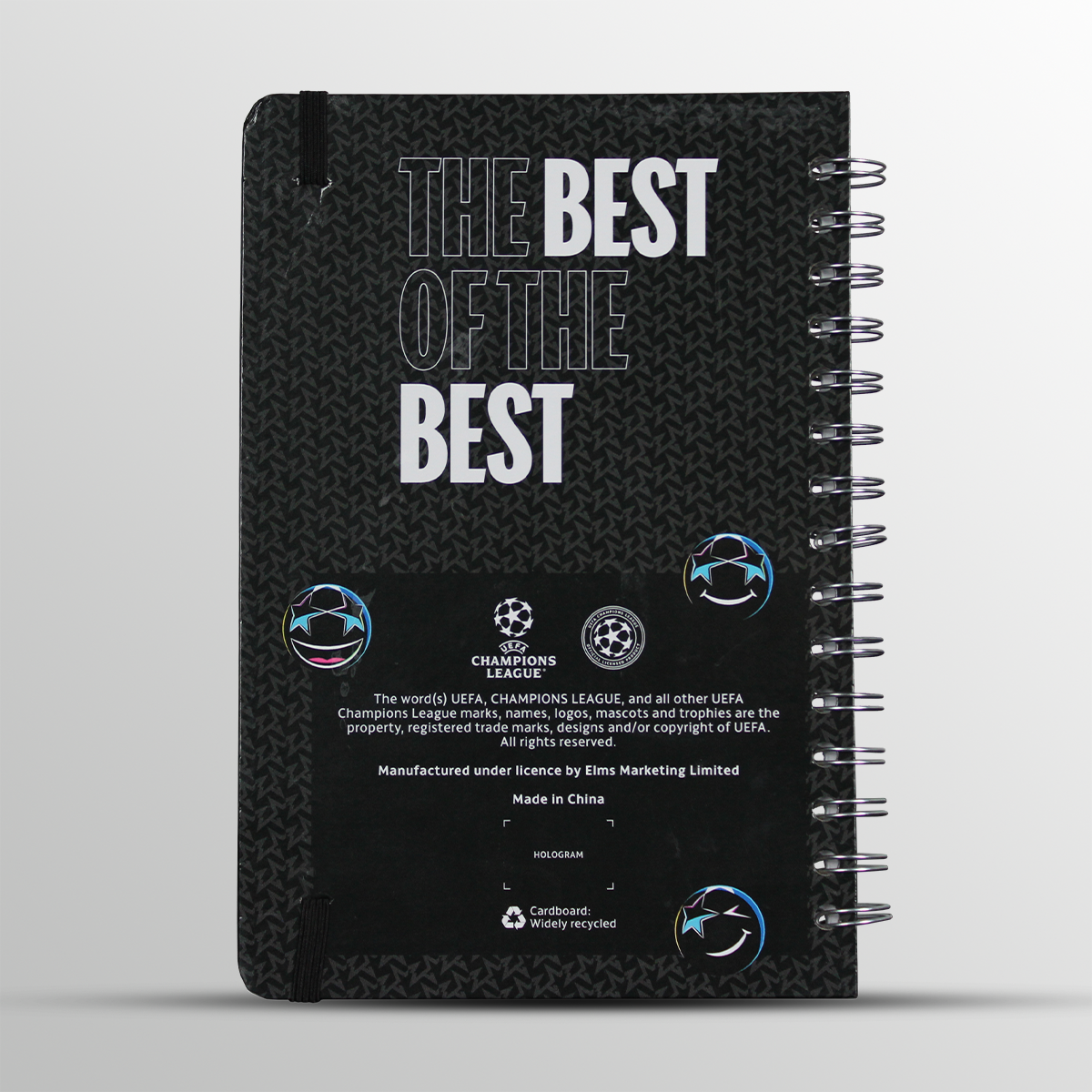 UEFA Champions League "The Best of the Best" A5 Notebook UEFA Club Competitions Online Store