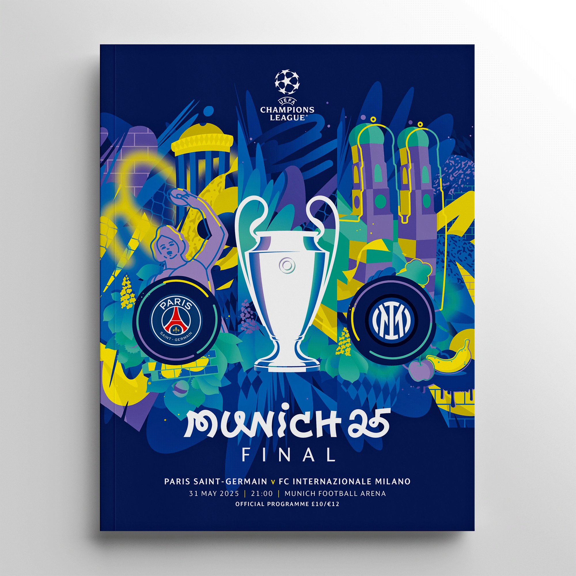 UEFA Champions League Final 2024 Programme | UEFA Store - UEFA Club ...