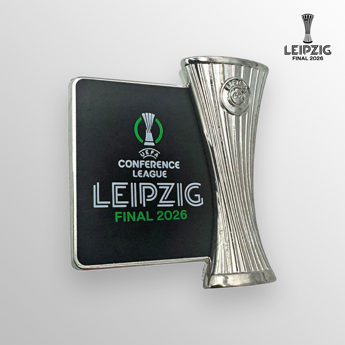 UEFA Conference League Leipzig Final 2026 Pin Badge