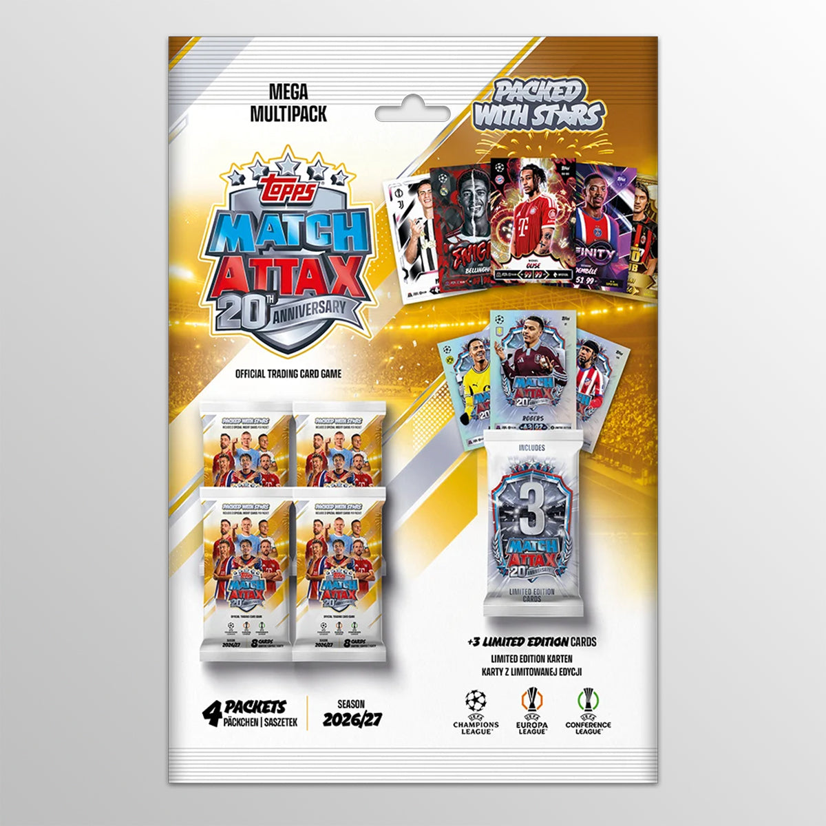 Topps Match Attax UCC 2026/27 - Mega Multipack