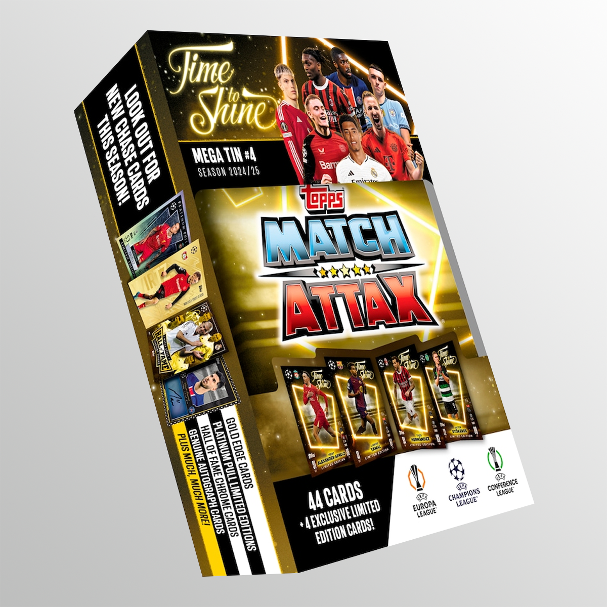 Match Attax 24/25 - Mega Tin 'Time to Shine' - Tin 4 UEFA Club Competitions Online Store