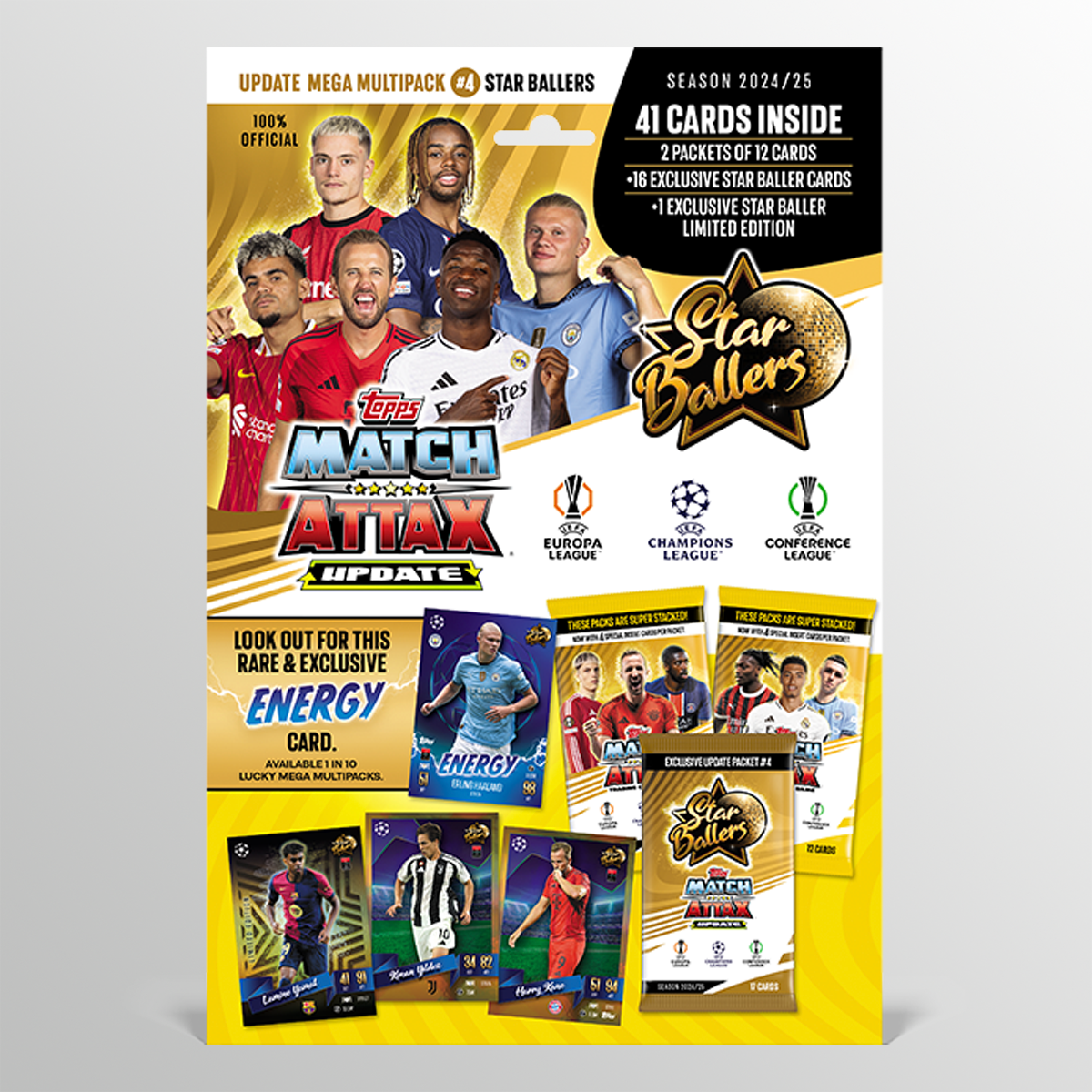 Match Attax 24/25 - Update Multipack #4 - Star Ballers!