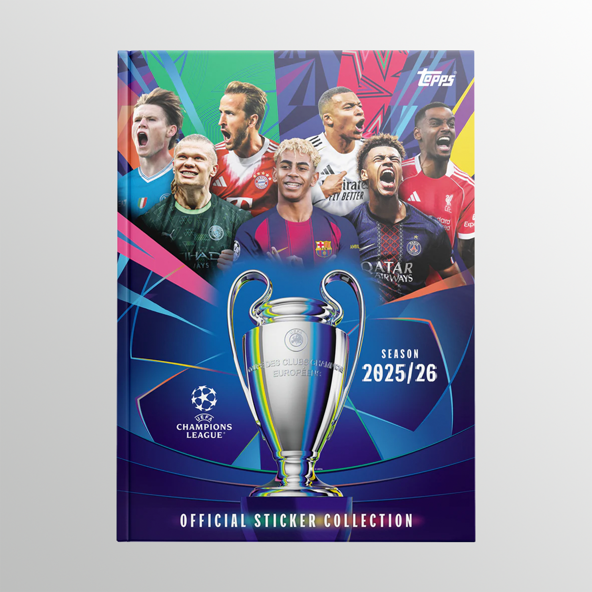 UEFA Champions League Stickers 25/26 - Hardcover Album