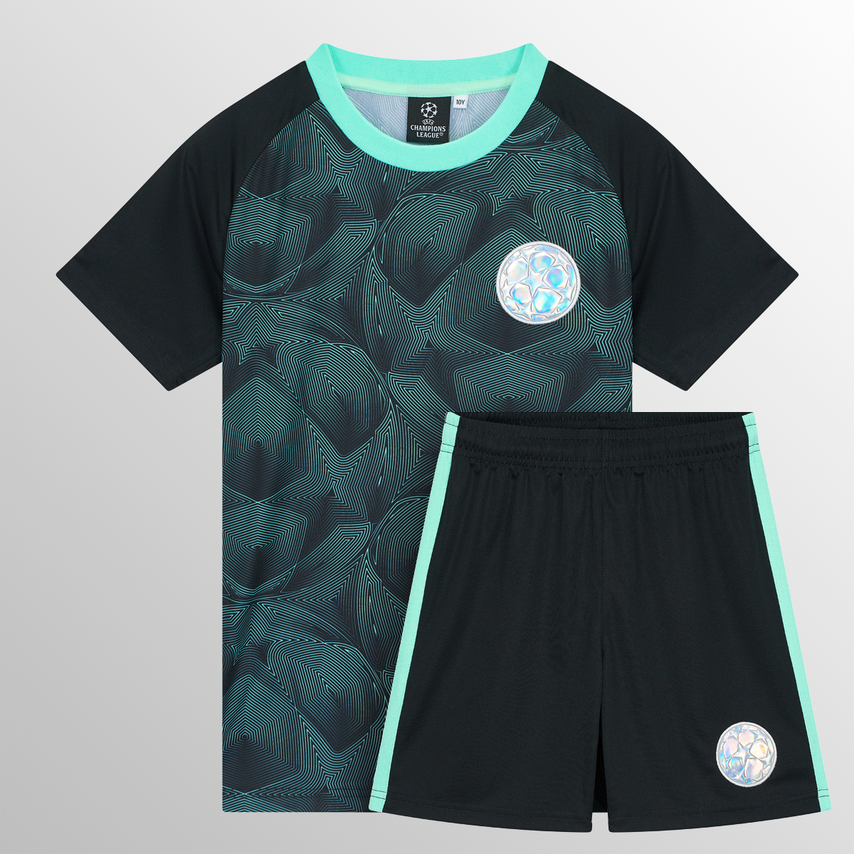 UEFA Champions League Kids Black Mini Kit UEFA Club Competitions Online Store