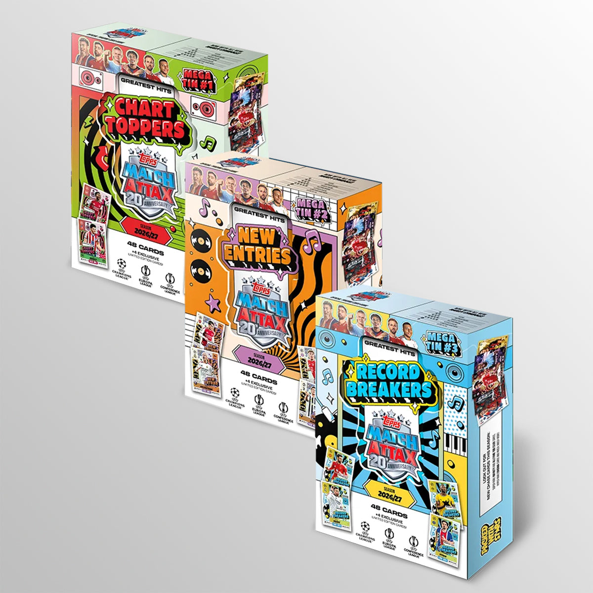Topps Match Attax UCC 2026/27 - Mega Tin Bundle