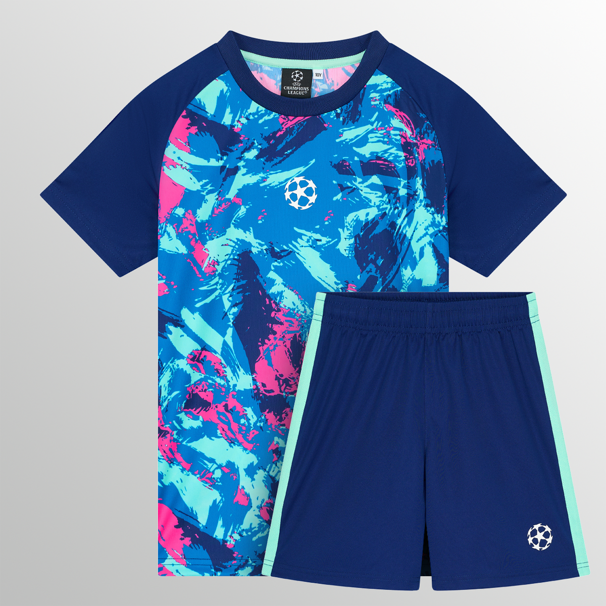 UEFA Champions League Kids Blue Mini Kit