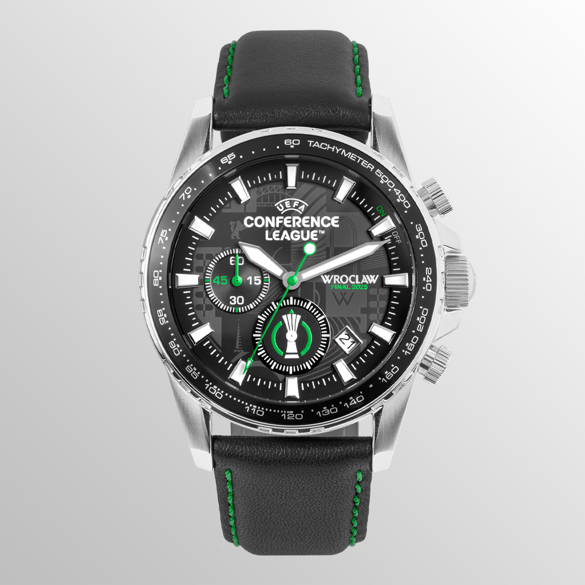 UECL Wroclaw Final 2025 Chronograph ECL-102B Watch UEFA Club Competitions Online Store