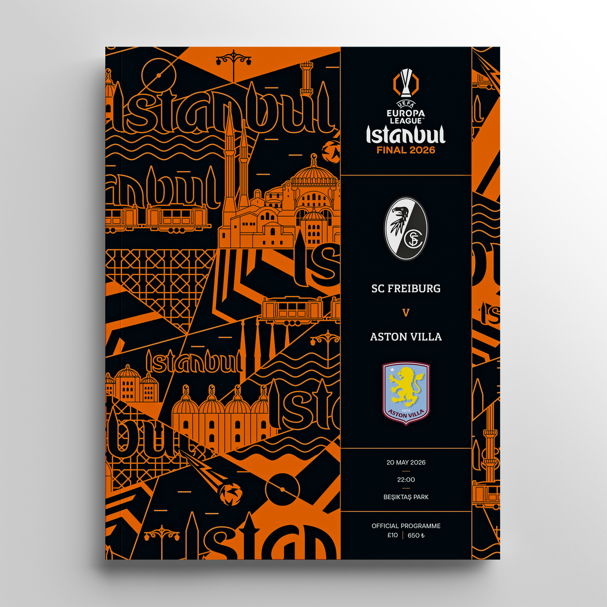 UEL Official Final 2026 Programme UEFA Club Competitions Online Store