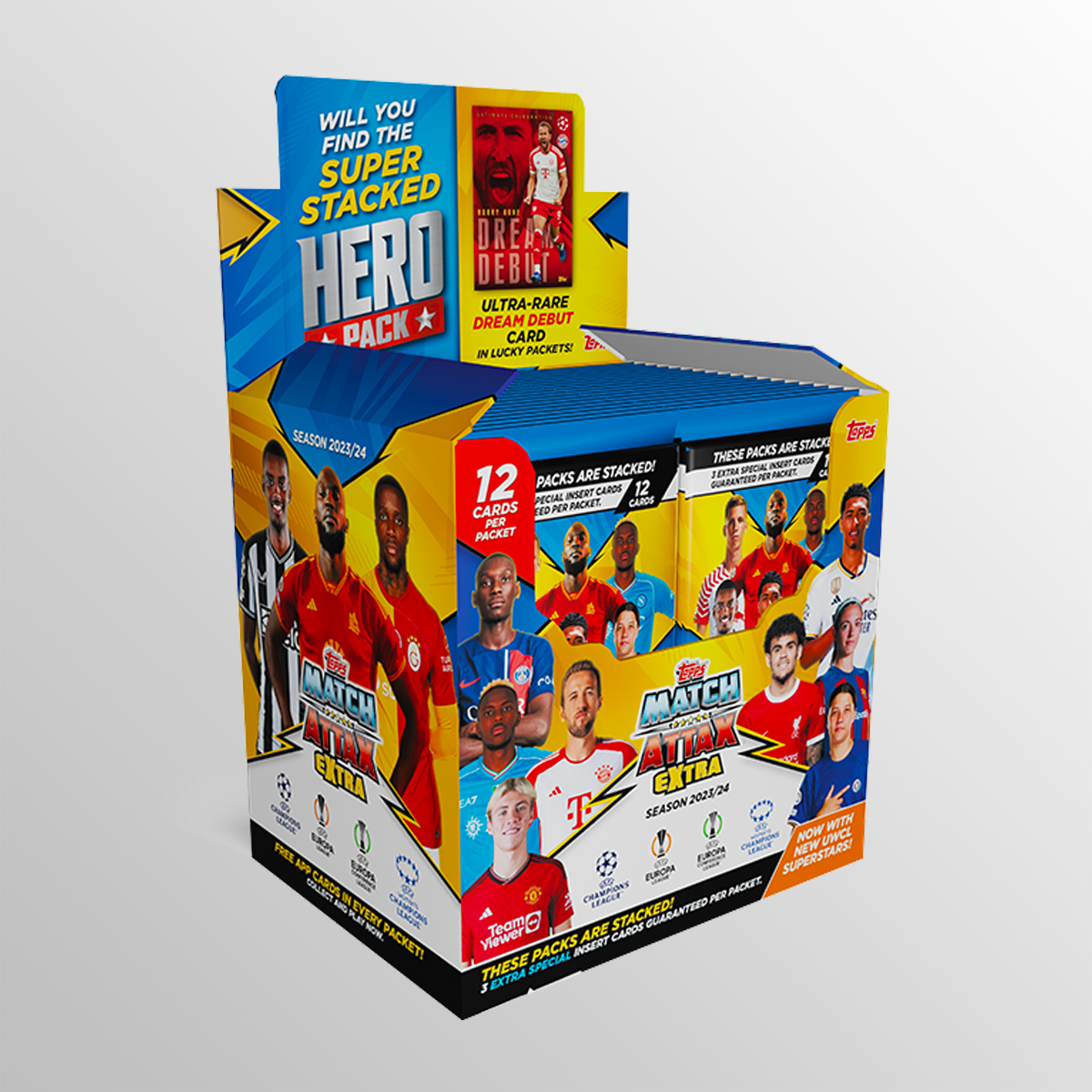 Match Attax Extra 2024 - Full Box UEFA Club Competitions Online Store