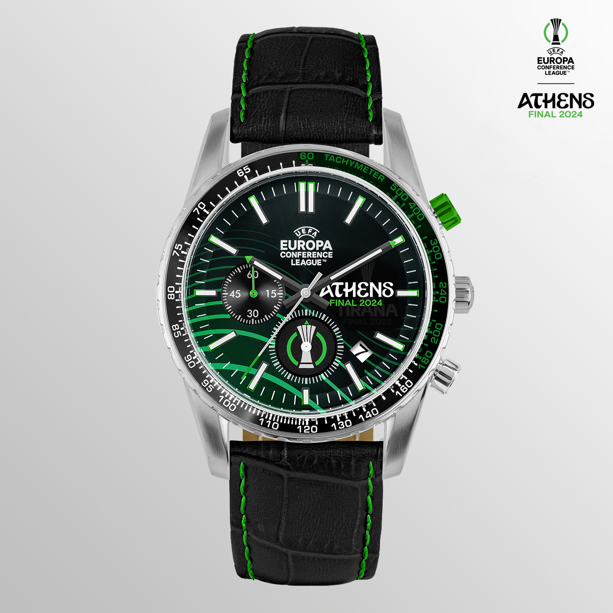 UECL Athens Final 2024 Chronograph ECL-101E Watch UEFA Club Competitions Online Store