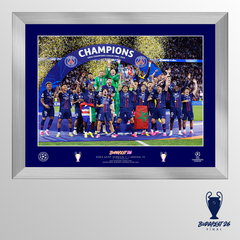 2026 UEFA Champions League Final Budapest Framed Winners Trophy