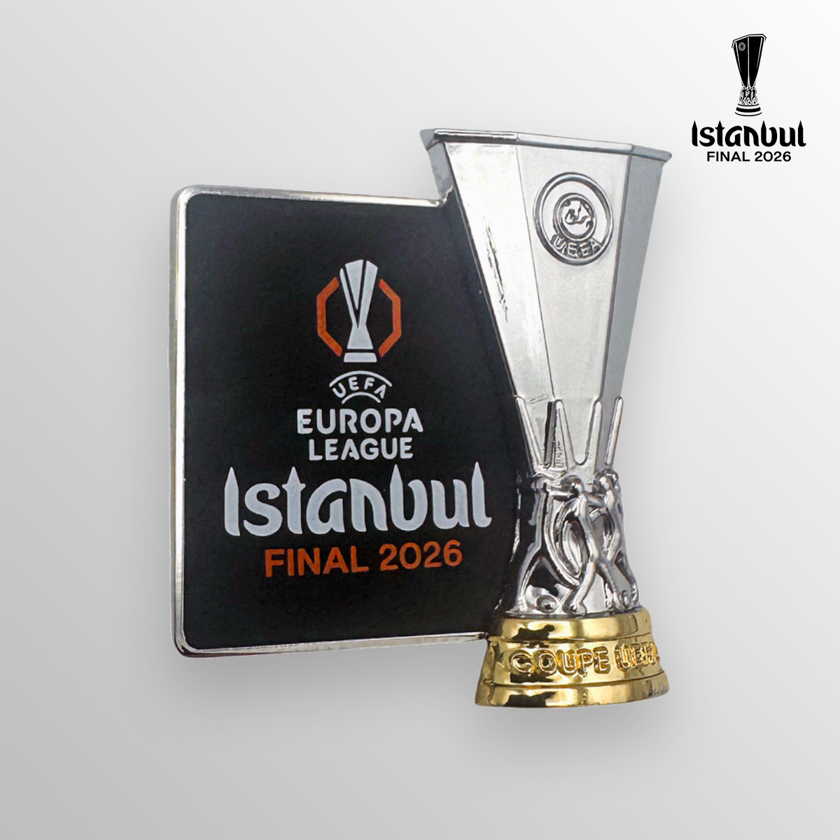 UEFA Europa League Istanbul Final 2026 Pin Badge