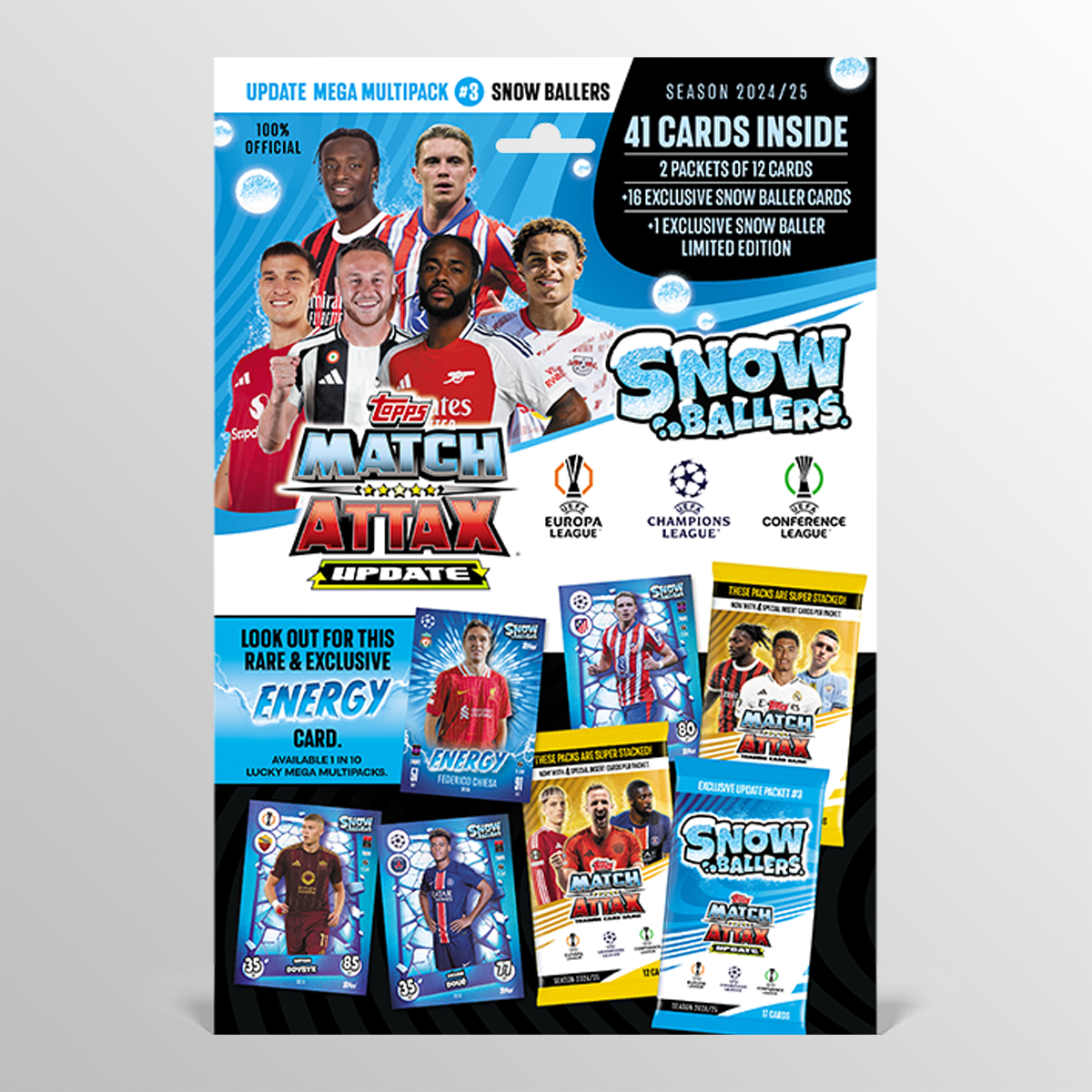 Match Attax 24/25 - Update Multipack #3 - Snow Ballers