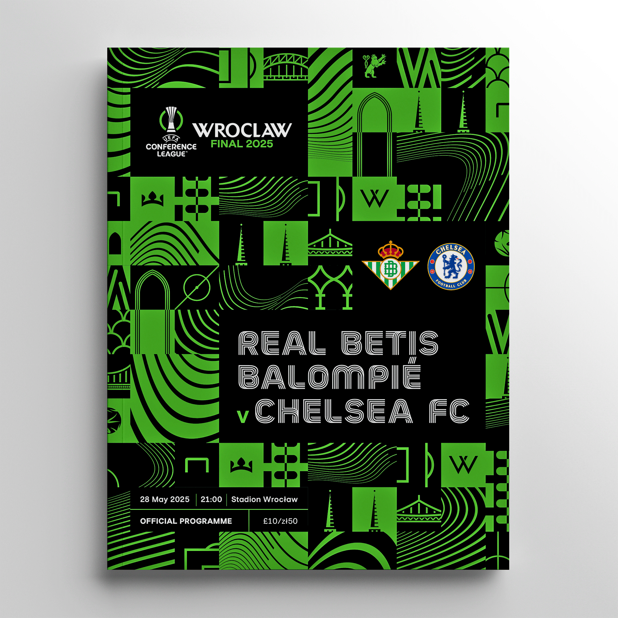 UECL Official Final 2025 Programme UEFA Club Competitions Online Store