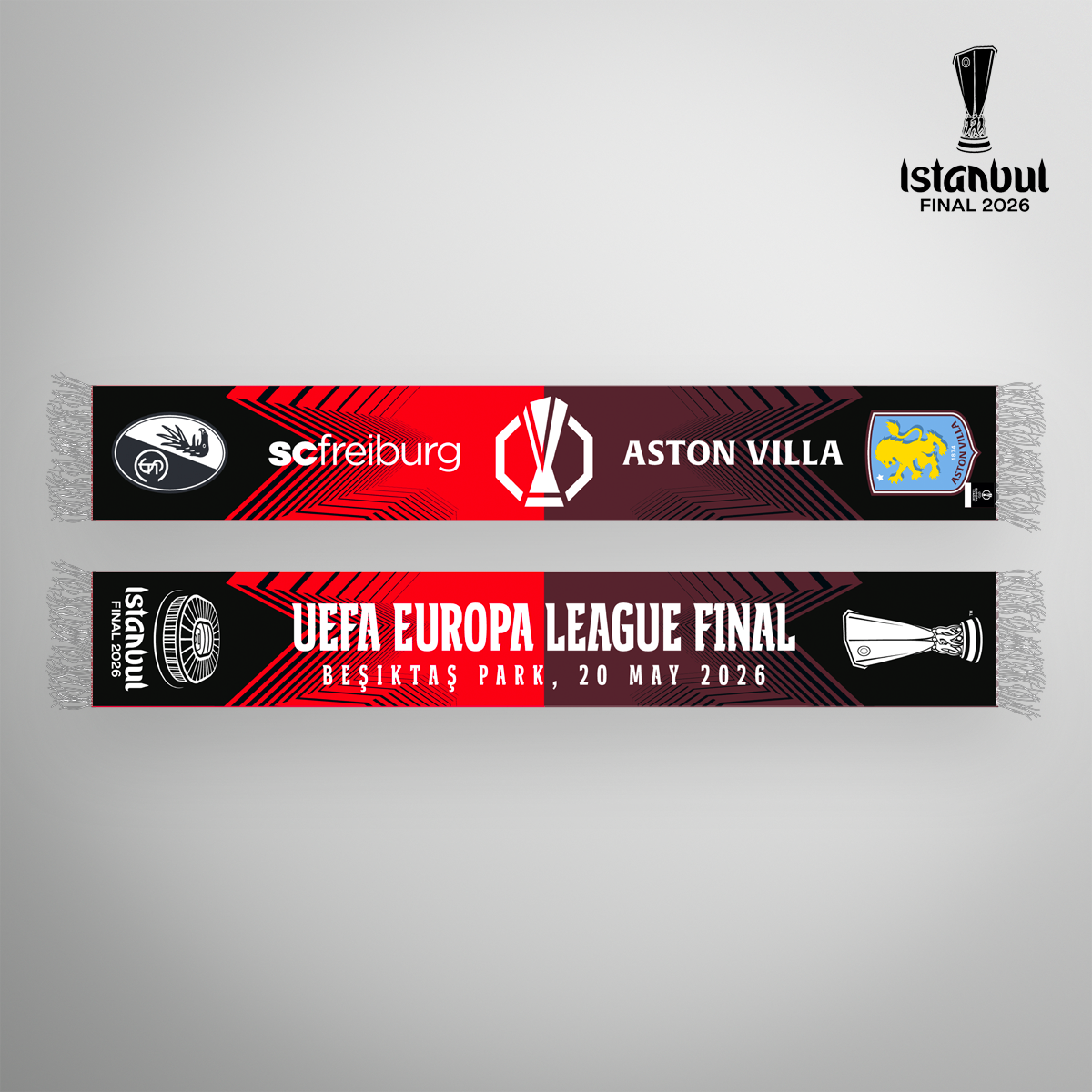 Istanbul 26 UEL Final Scarf UEFA Club Competitions Online Store