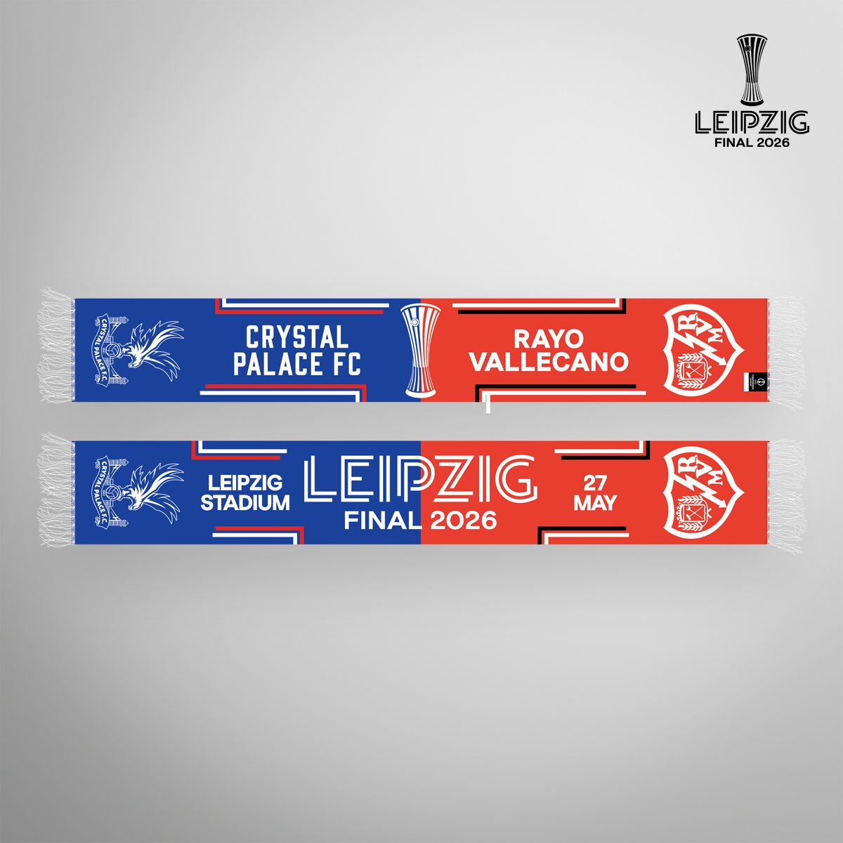 Leipzig 26 UECL Final Scarf