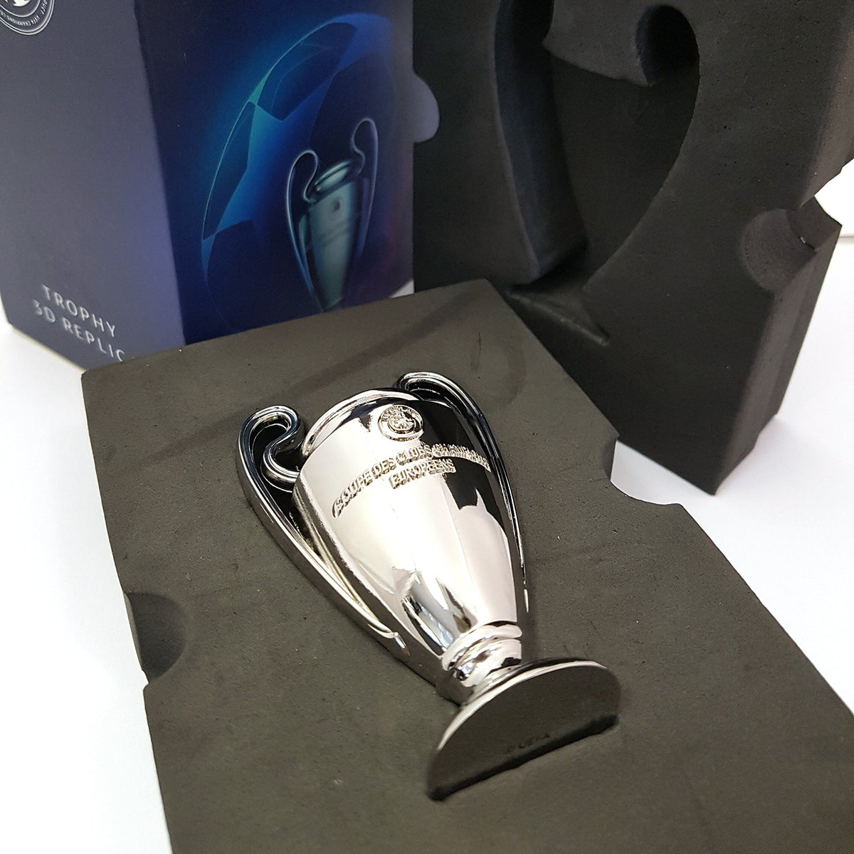 UEFA Champions League 80mm 3D Replica Trophy UEFA Club Competitions Online Store