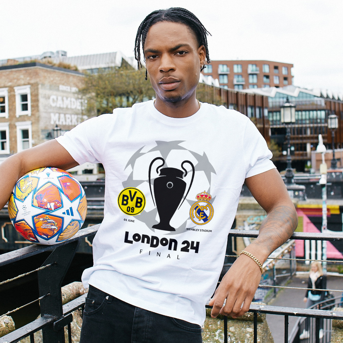 London 24 UCL Final T-shirt