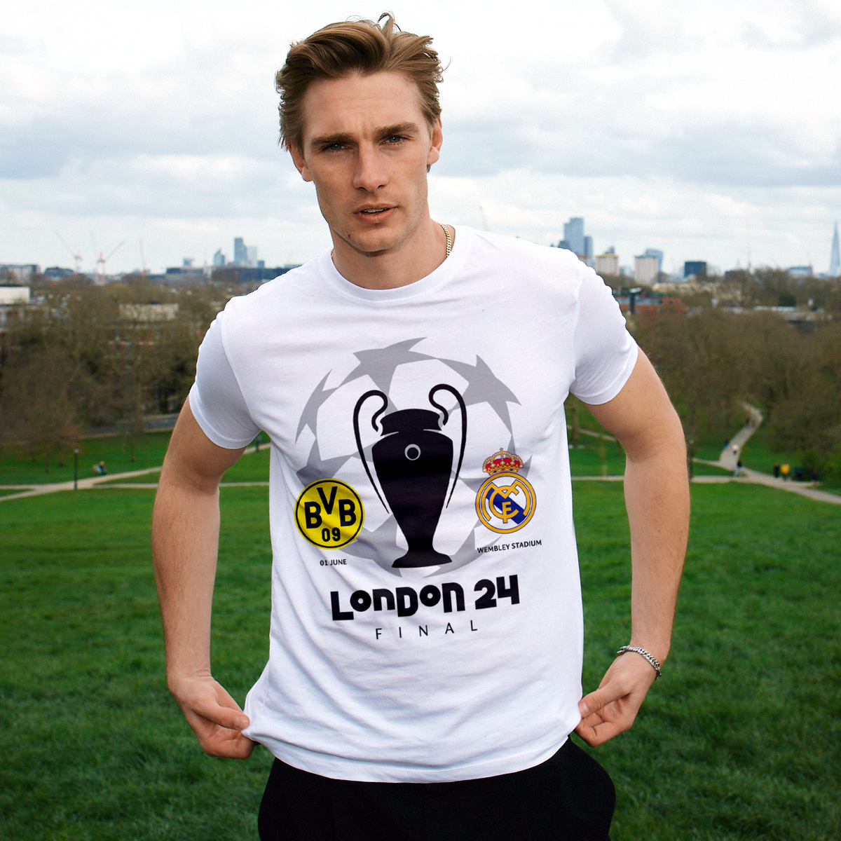 London 24 UCL Final T-shirt