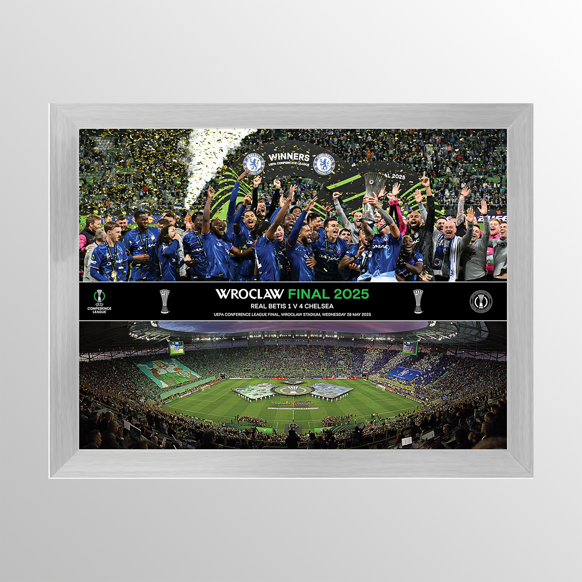 2025 UEFA Europa Conference League Final Wroclaw Celebration