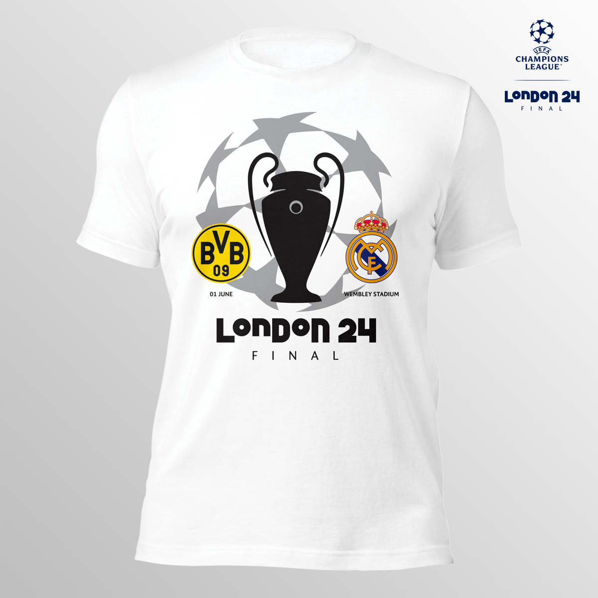 London 24 UCL Final T-shirt