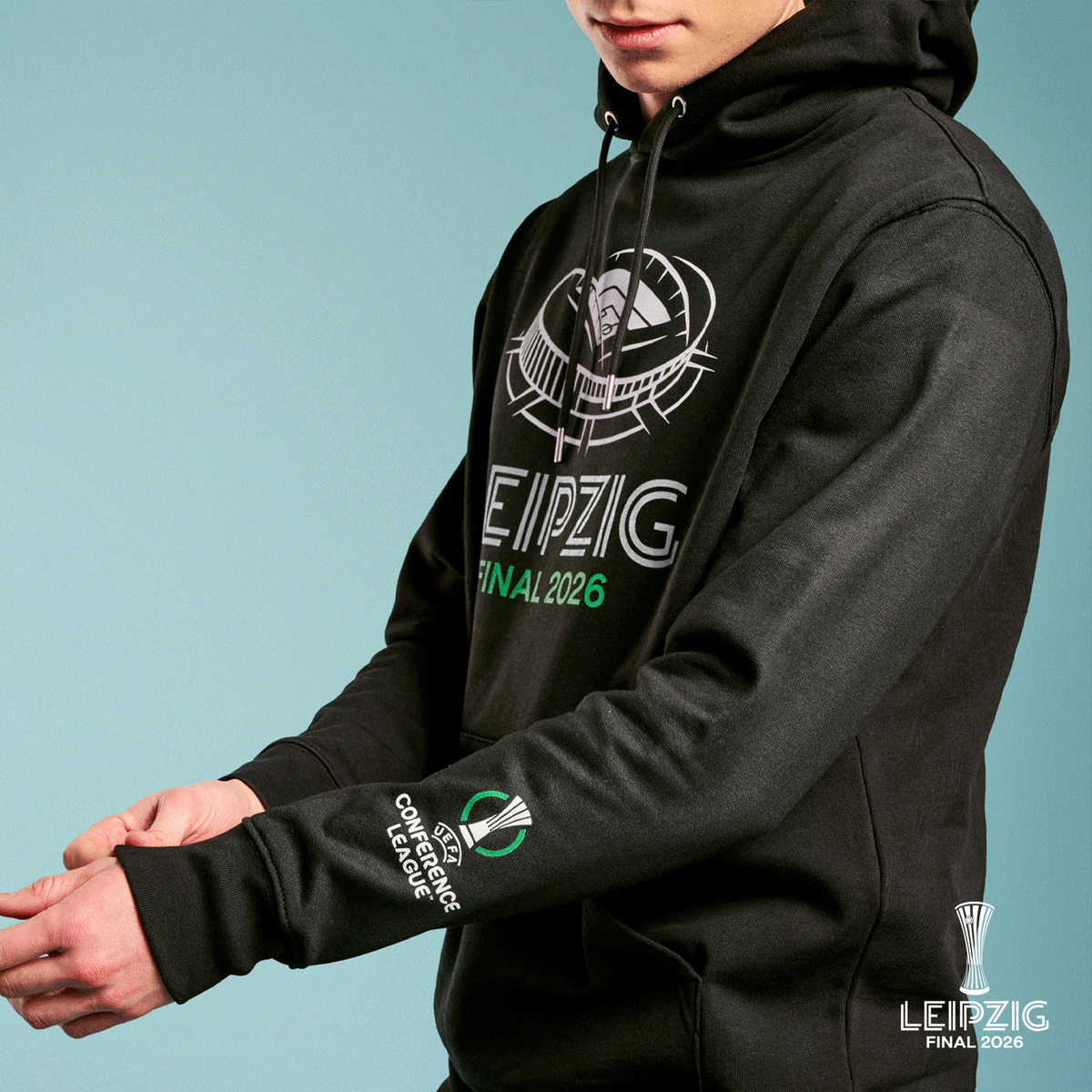 Leipzig 26 UECL Final Stadium Hoodie