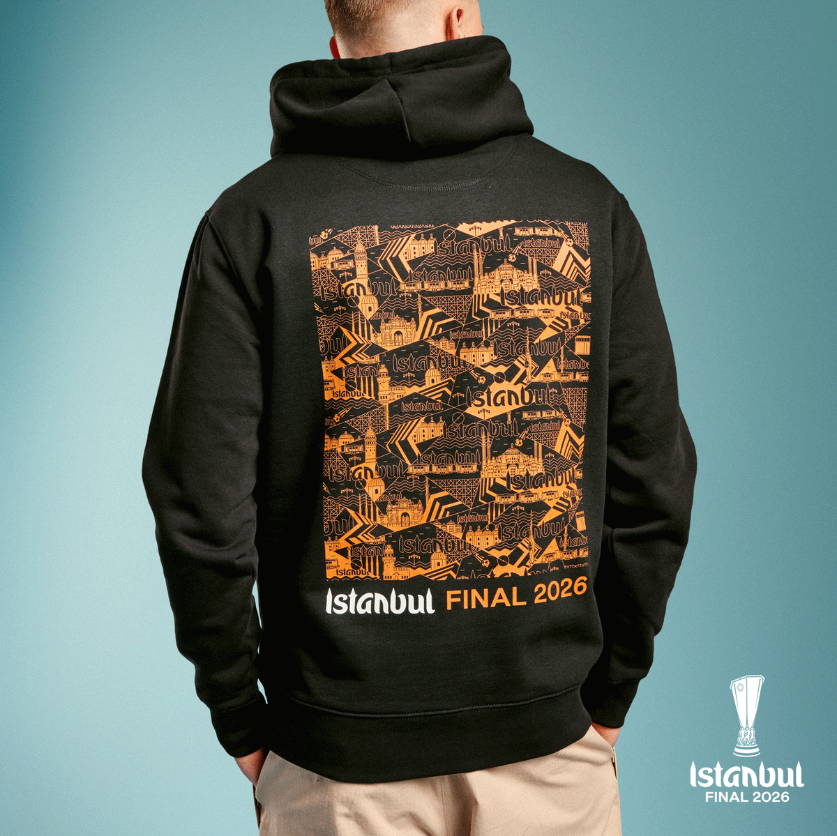 Istanbul 26 UEL Final Pattern Hoodie