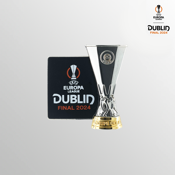Réplique Trophée Europa League - 42 Cm - Argenté - Souvenir Fefa - Neuf