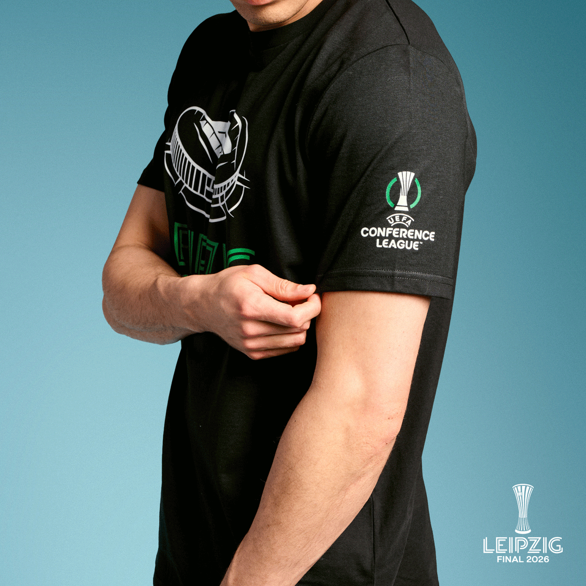 Leipzig 26 UECL Final Stadium T-shirt