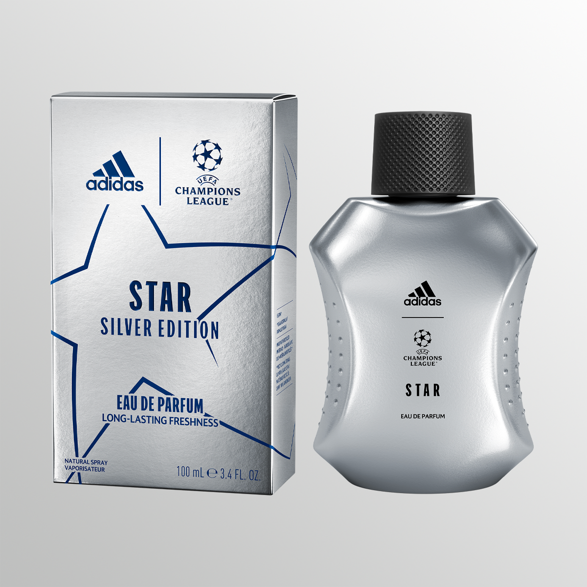 Adidas uefa &quot;Star Edition&quot; Eau de Parfum 100ml