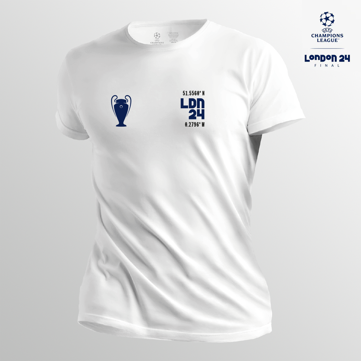 London 24 UCL Final Event T-shirt - White