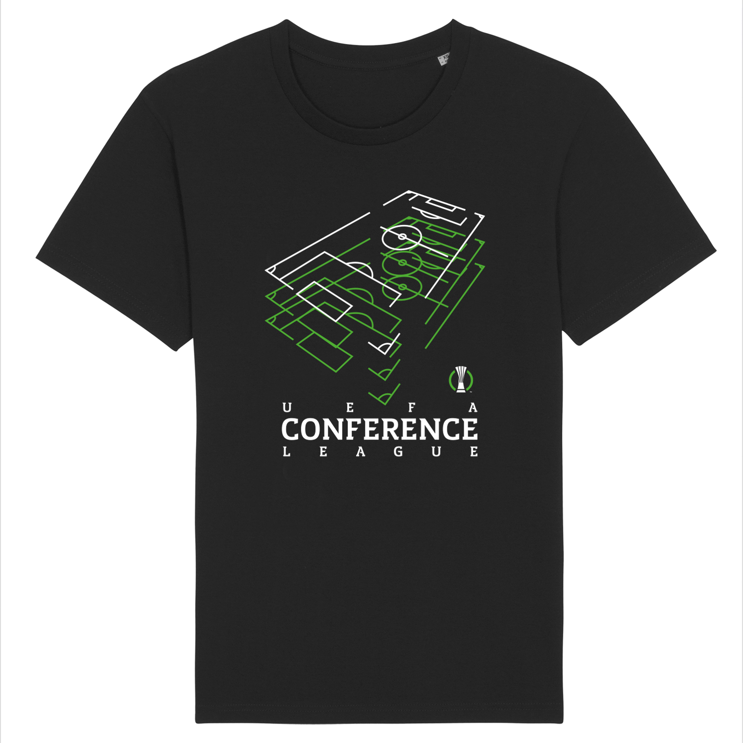UEFA Conference League - Pitch Black T-Shirt UEFA Club Competitions Online Store