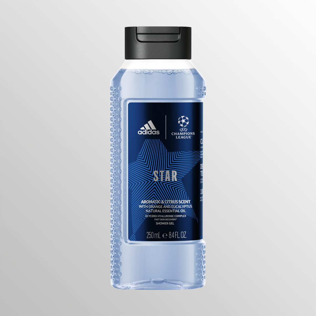 Adidas UEFA "Star Edition" Shower Gel 250ml UEFA Club Competitions Online Store