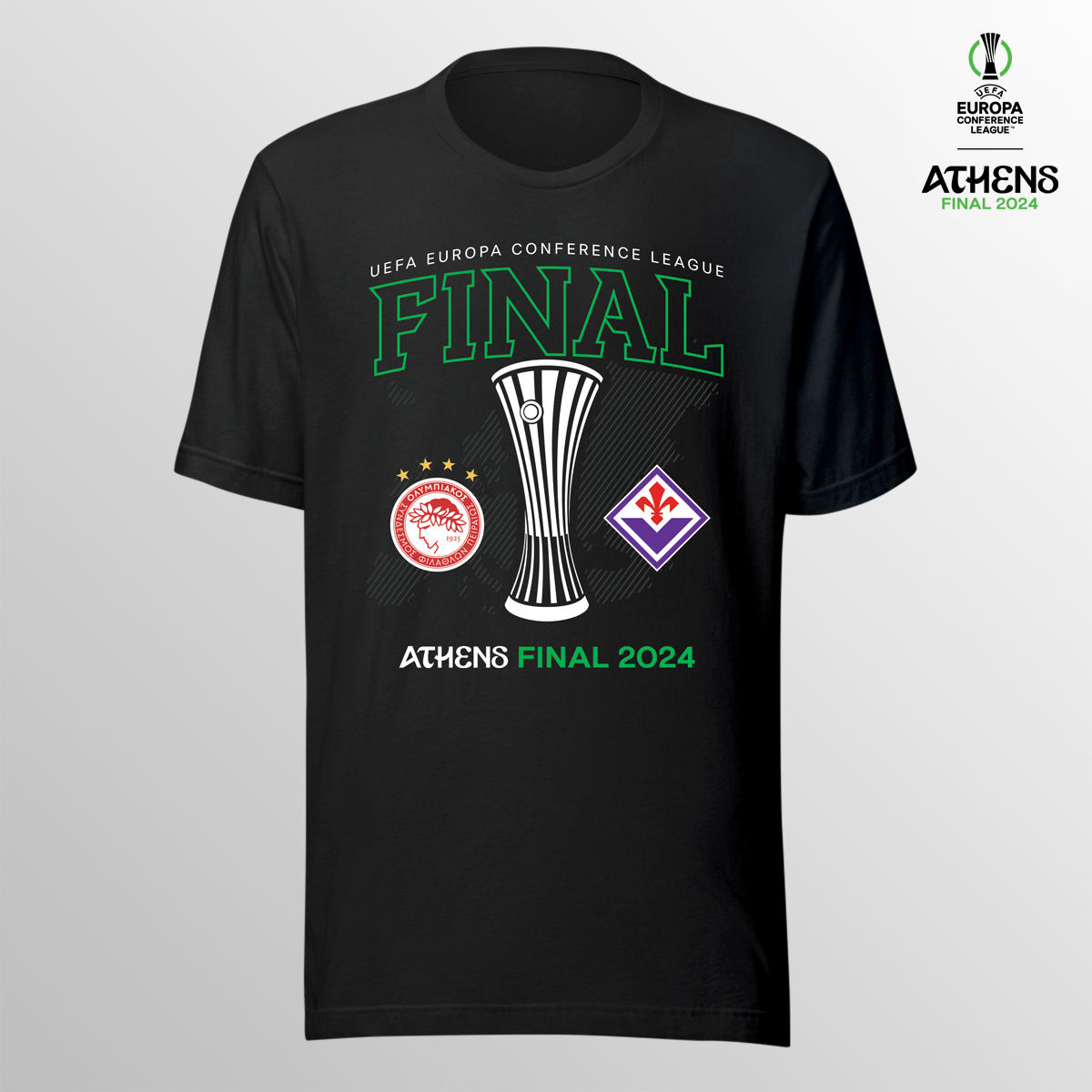 Athens 24 UECL Final T-shirt UEFA Club Competitions Online Store