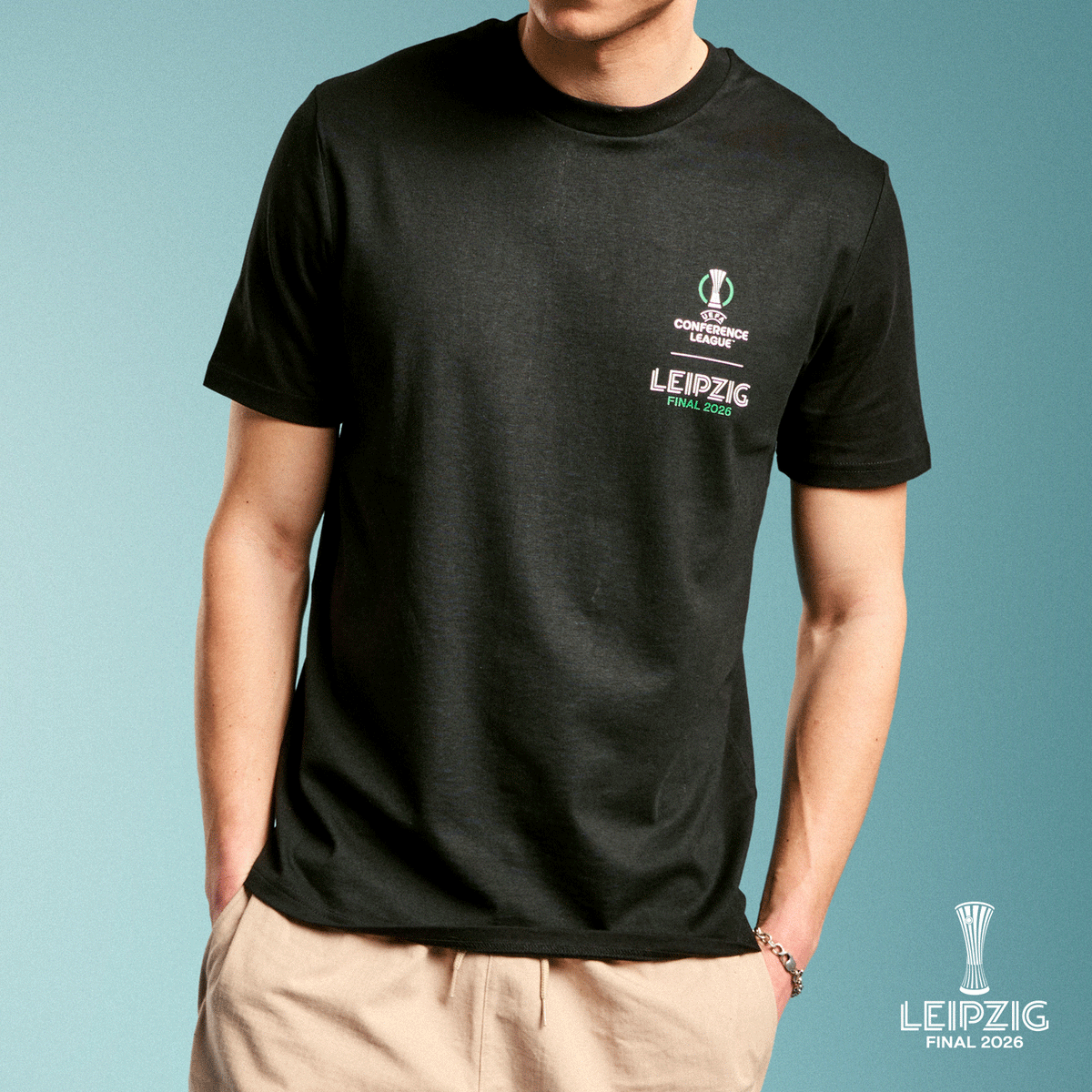 Leipzig 26 UECL Final Pattern T-shirt