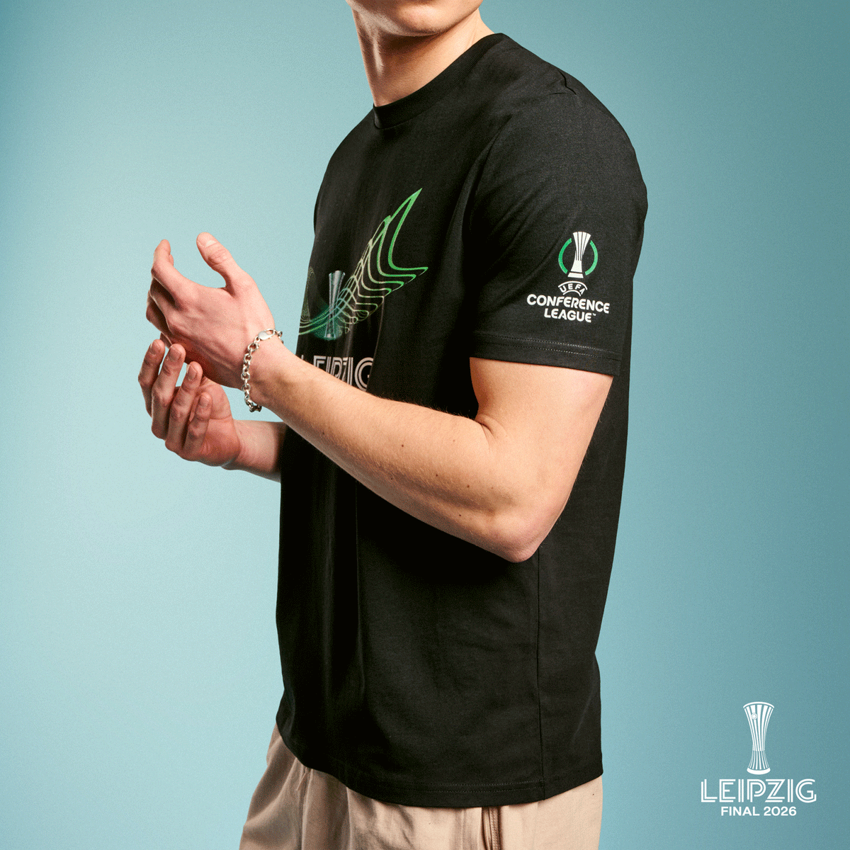 Leipzig 26 UECL Final Trophy View T-shirt