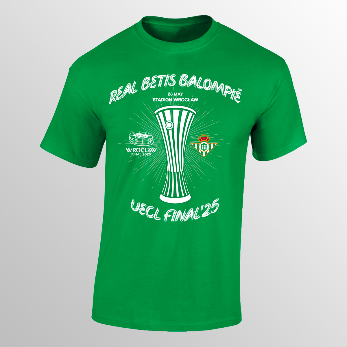 Wroclaw 25 UECL Final Real Betis T-shirt UEFA Club Competitions Online Store