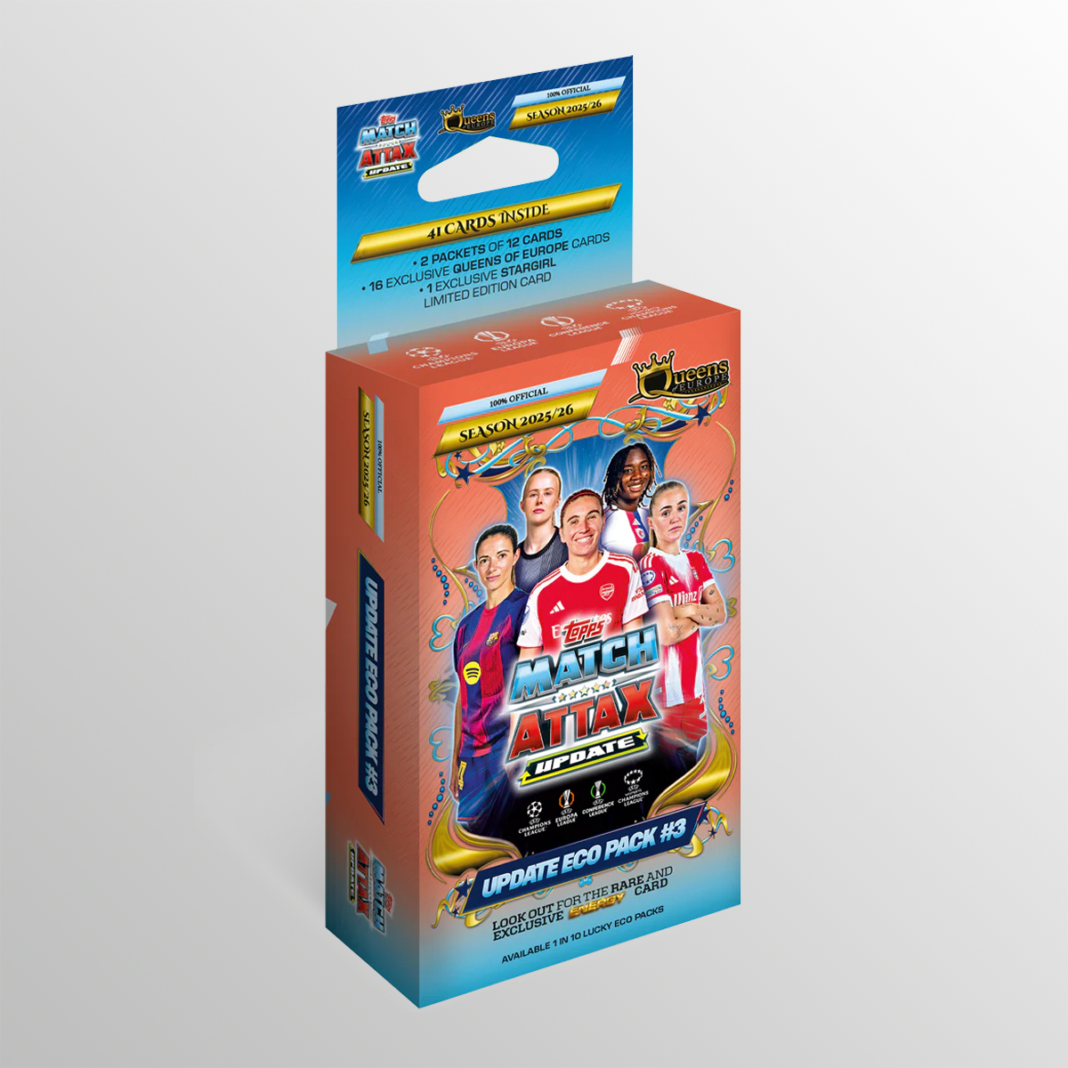 Match Attax 2025/26 - Update Eco Pack #3 - Queens of Europe