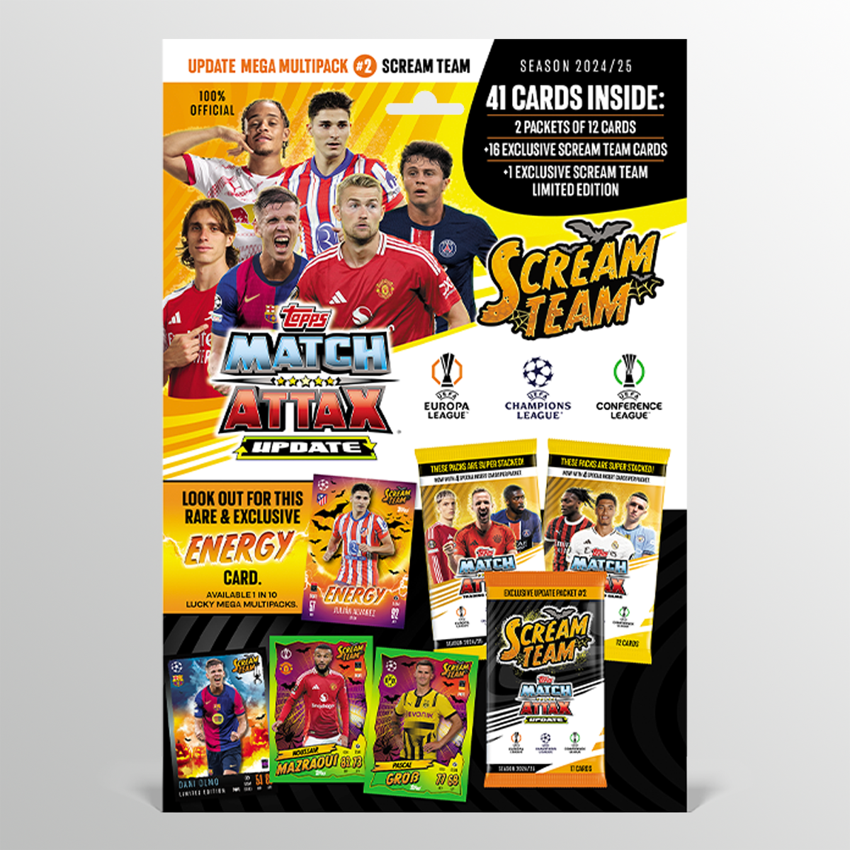 Match Attax 24/25 - Update Multipack #2 - Scream Team