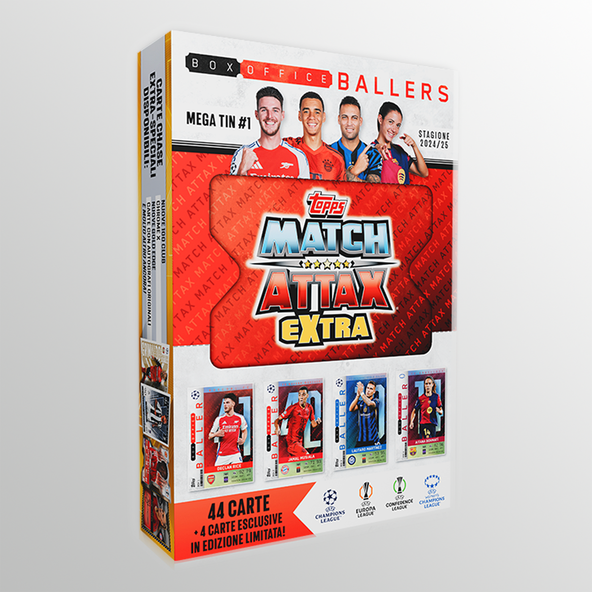 Match Attax Extra 2025 - Mega Tin #1 - Box Office Ballers UEFA Club Competitions Online Store