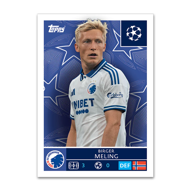 UEFA Champions League Stickers 25/26 - Mega Booster Pack