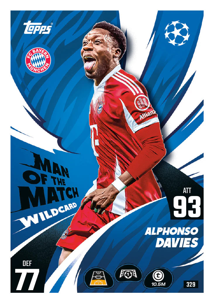 Topps UCC Match Attax 2025/26 - Mini Tin - International Icons - bevat 28 Match Attax-kaarten Plus een willekeurige Star Boy LE en 3 exclusieve Worldies-LE-kaarten Topps UCC Match Attax 2025/26 - Mini Tin - International Icons - bevat 28 Match Attax-kaarten Plus een willekeurige Star Boy LE en 3 exclusieve Worldies-LE-kaarten