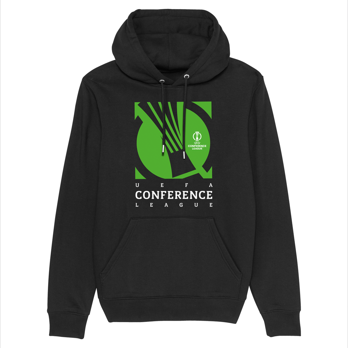 UEFA Conference League - Slanted Badge Black Hoodie