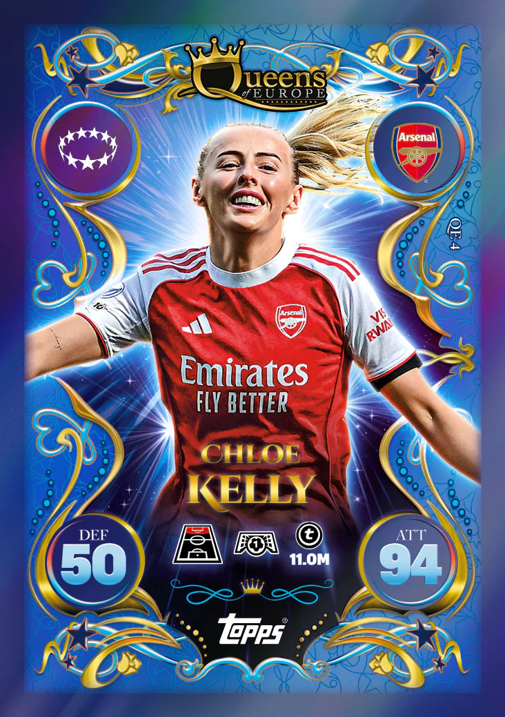 Match Attax 2025/26 - Update Eco Pack #3 - Queens of Europe