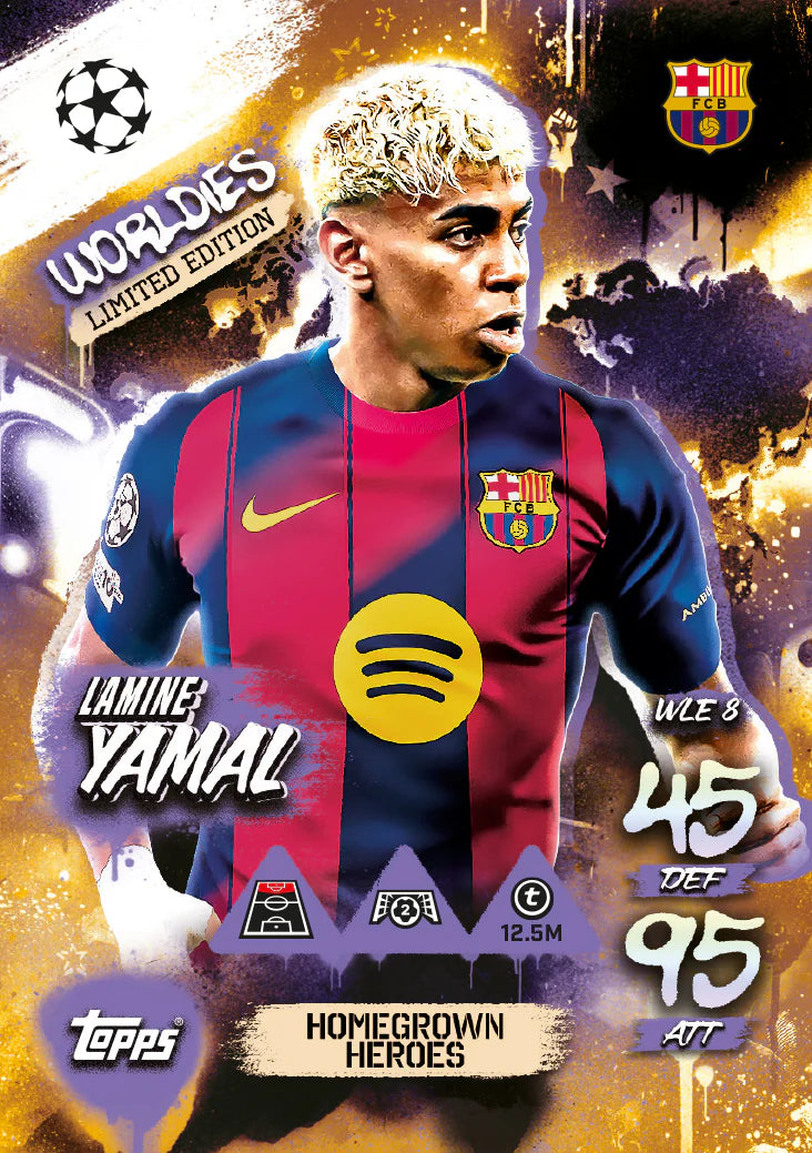 Match Attax 2025/26 - Booster Tin #3 - Homegrown Heroes