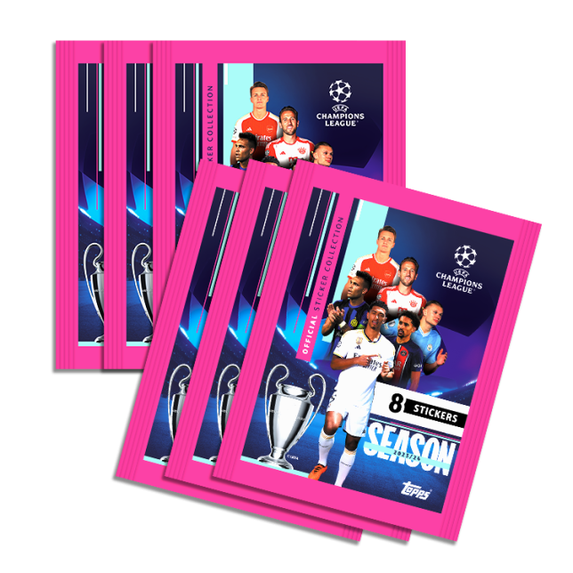 UEFA Champions League Stickers 23/24 - Multipack